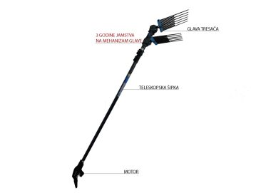 BATERIJSKI TRESAČ MASLINA CAMPAGNOLA ALICE 58V PREMIUM CARBON