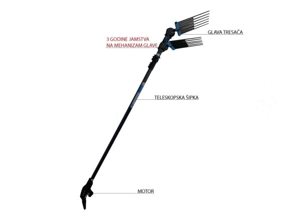 BATERIJSKI TRESAČ MASLINA CAMPAGNOLA ALICE 58V PREMIUM CARBON